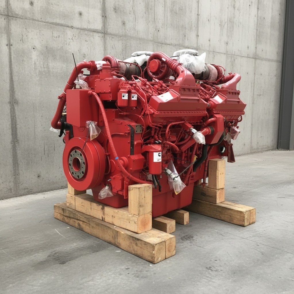 Двигатель Cummins QSK60 в сборе
