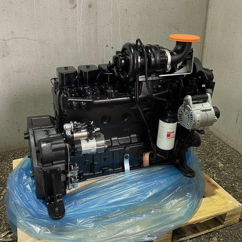 Двигатель CUMMINS 6BTA5.9-C180 в сборе