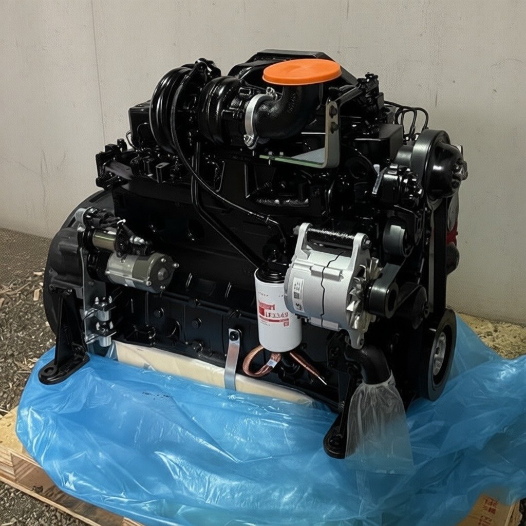 Двигатель CUMMINS 6BTA5.9-C180 в сборе