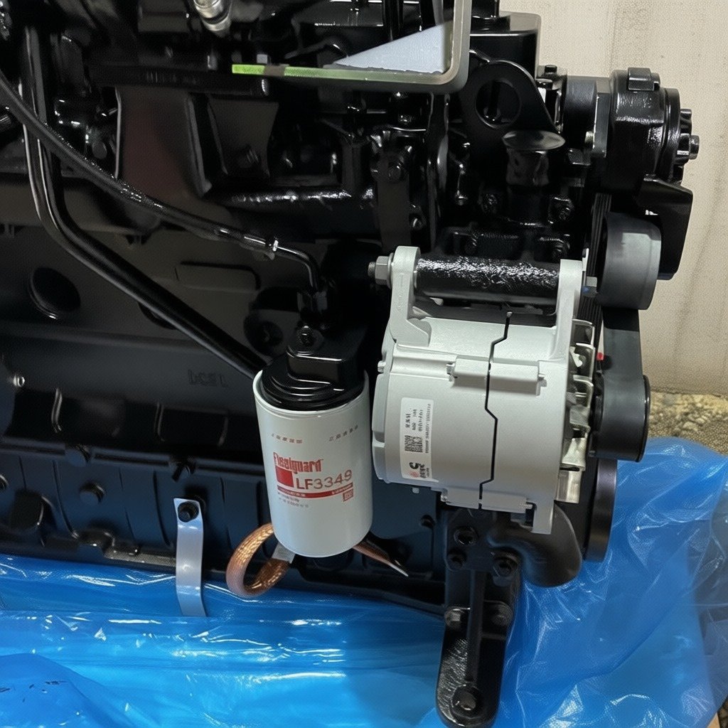 Двигатель CUMMINS 6BTA5.9-C180 в сборе
