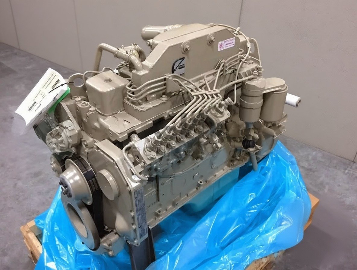Двигатель CUMMINS (Камминз) 6BTA5.9-C150 в сборе