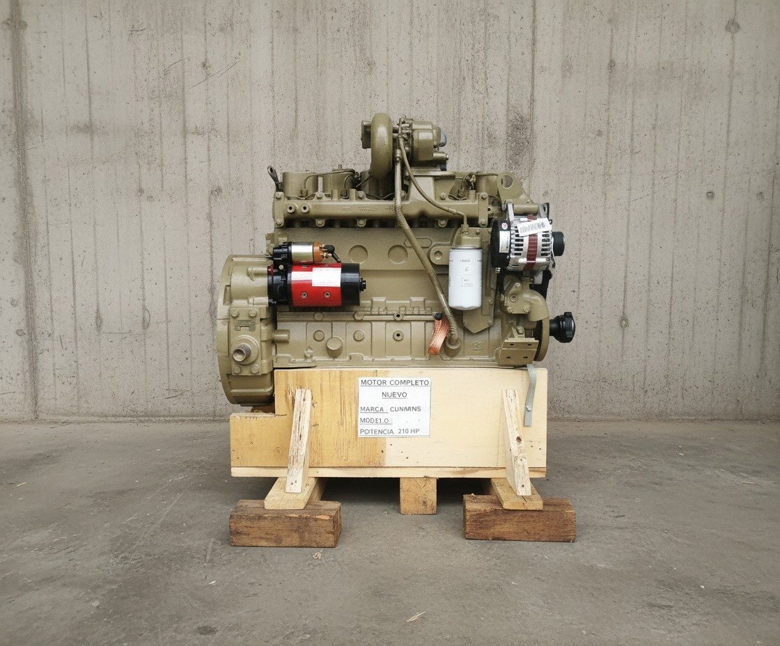 Дизельный двигатель Cummins EQB-210-20 в сборе