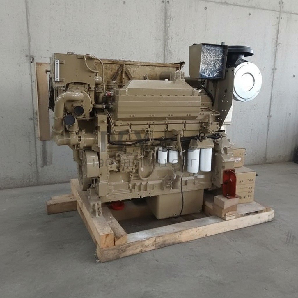 Дизельный двигатель Cummins KTA19-G3A в сборе