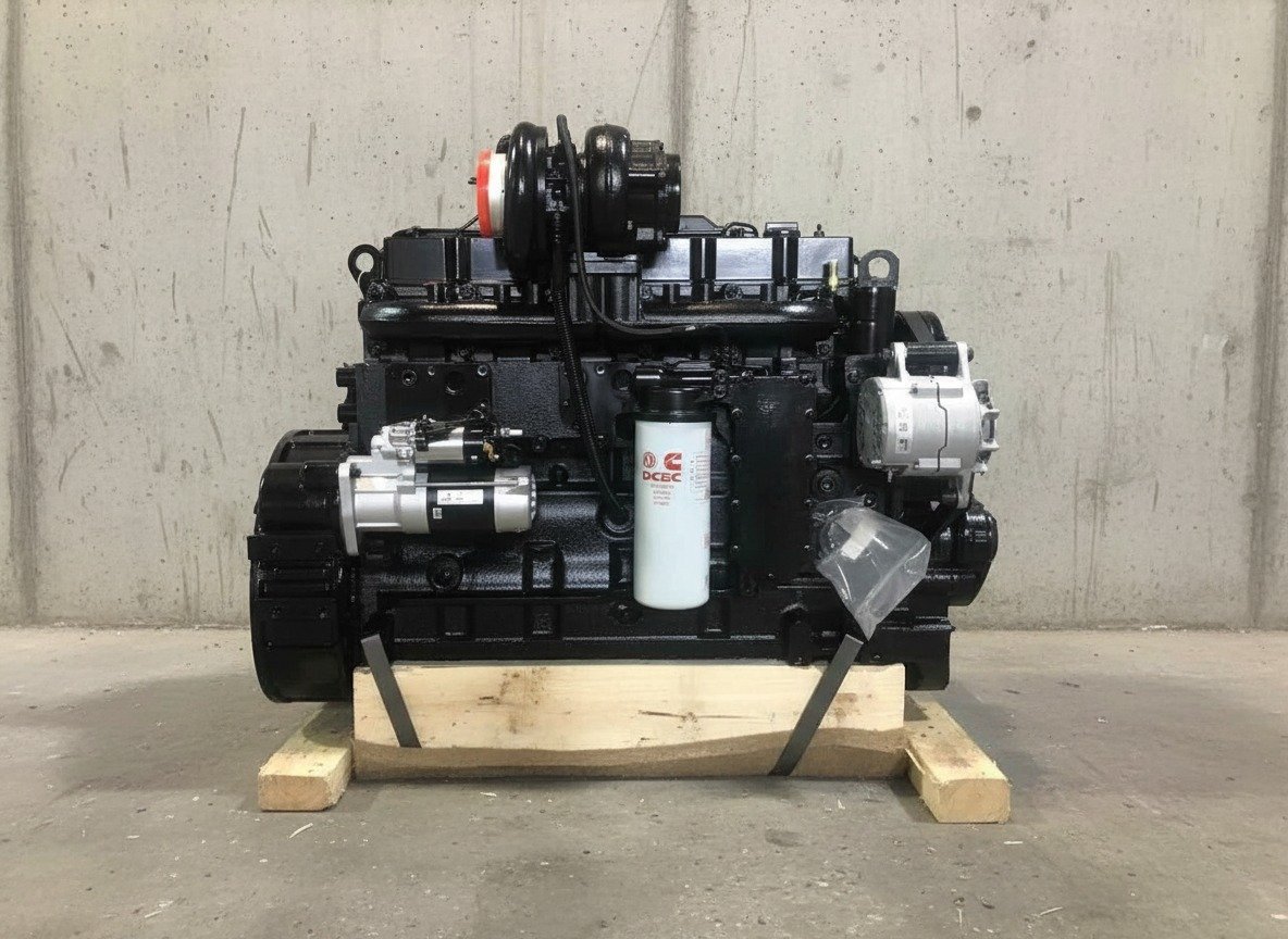Двигатель Cummins 6CT8.3-C215 в сборе